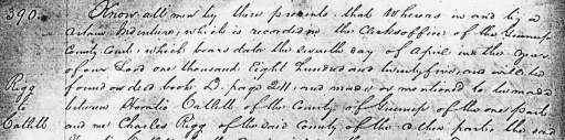 Receipt: Rigg to Catlett, Greenup Co., KY, 24 Apr 1833
