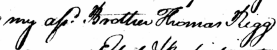 Thomas Rigg named as Susannah Rigg's brother page 183