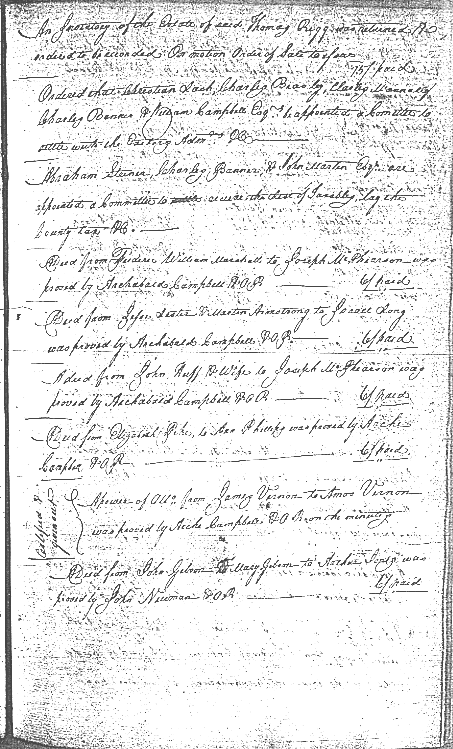 County Court of Pleas and Quarter Sessions, Stokes County, North Carolina, 05 Sep 1796