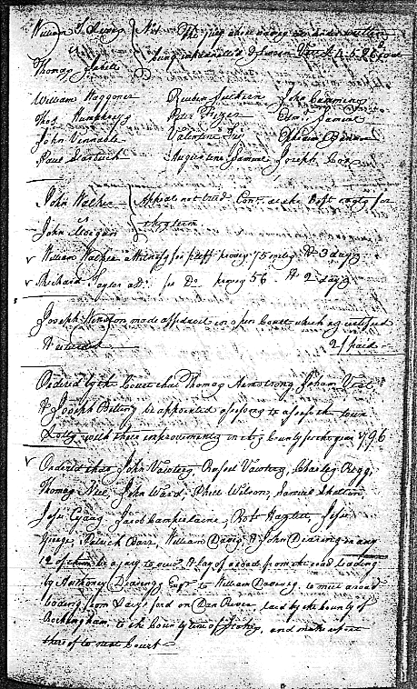 County Court of Pleas and Quarter Sessions, Stokes County, North Carolina, 10 Mar 1797