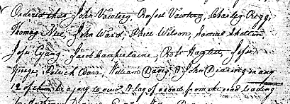 Road to Rockingham Co., 10 Mar 1797