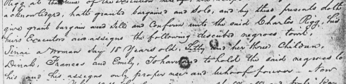 Indenture: Catlett to Rigg, Greenup Co., KY, 8 Jun 1833