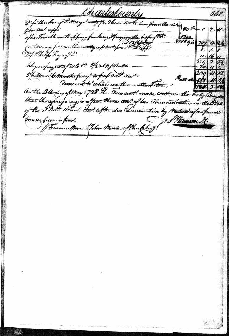 John Bruce's Account of 4 May 1738, page 561