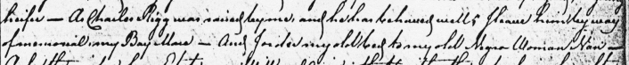 Sarah Scrogan's Will, 25 Mar 1781