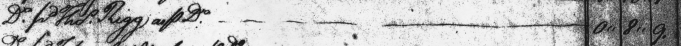 William Berry's Final Account, 9 Feb 1733